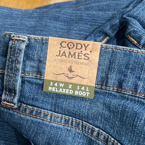 New with tags Cody James blue jeans Relaxed boot - Picture 2 of 3